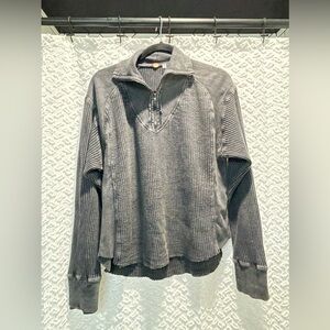 Free people waffle knit long sleeve